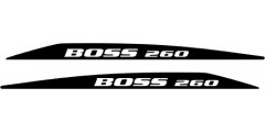 Boss 260 Decal Set